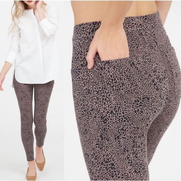 Spanx Women's Pants Desert Dot Jean - ish Ankle Jeans size S - Picture 3 of 10